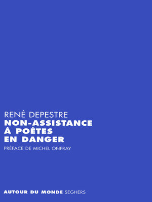 cover image of Non-assistance à poètes en danger
